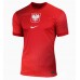 Maillot de foot Pologne Extérieur vêtements Femmes Europe 2024 Manches Courtes